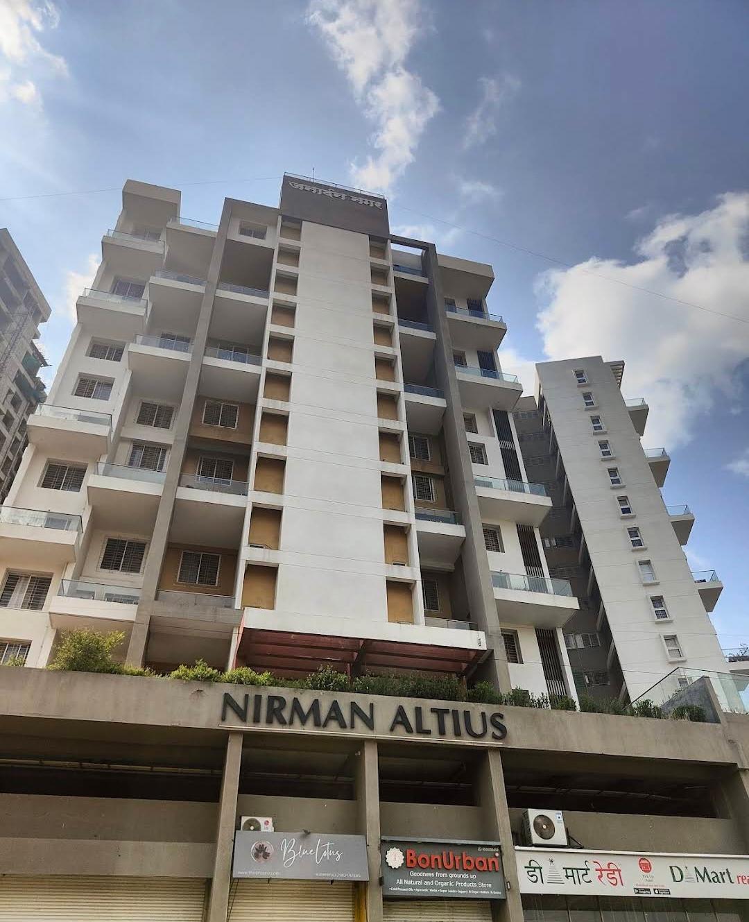 Available Fully Furnished 2 BHK Apartment for Rent | Nirman Altius, Kharadi, Pune