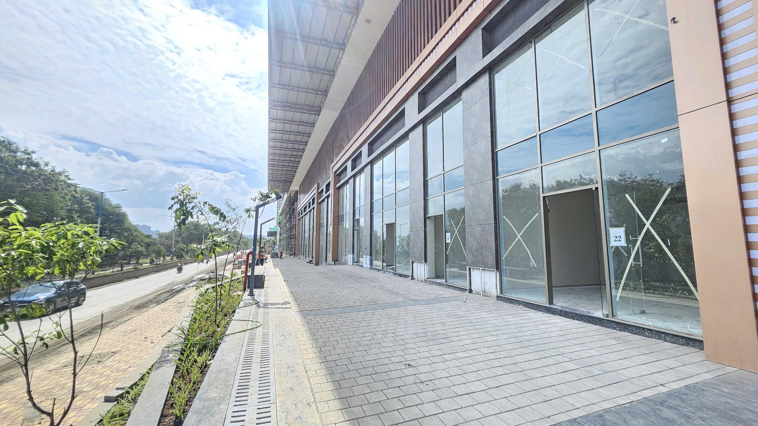 Available Road-Facing Commercial Shop For Rent Near Zensar in Kharadi - Pune
