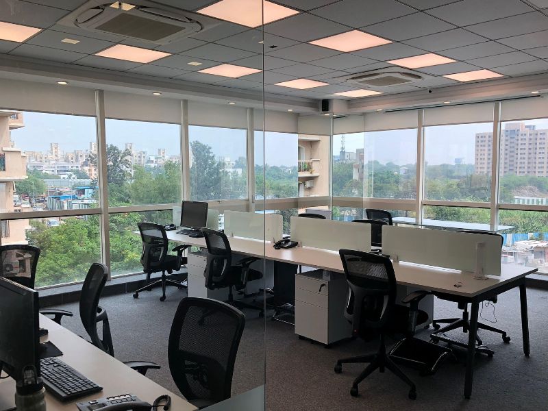 Available 1100 Sq.ft Fully Furnished Office For Rent Near Symbiosis International, Viman Nagar - Pune