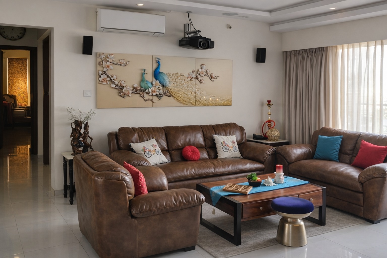 Available Luxury 4 BHK+Servant Room Apartment for Rent | Tuscan Estate Signature Meadows, Kharadi, Pune