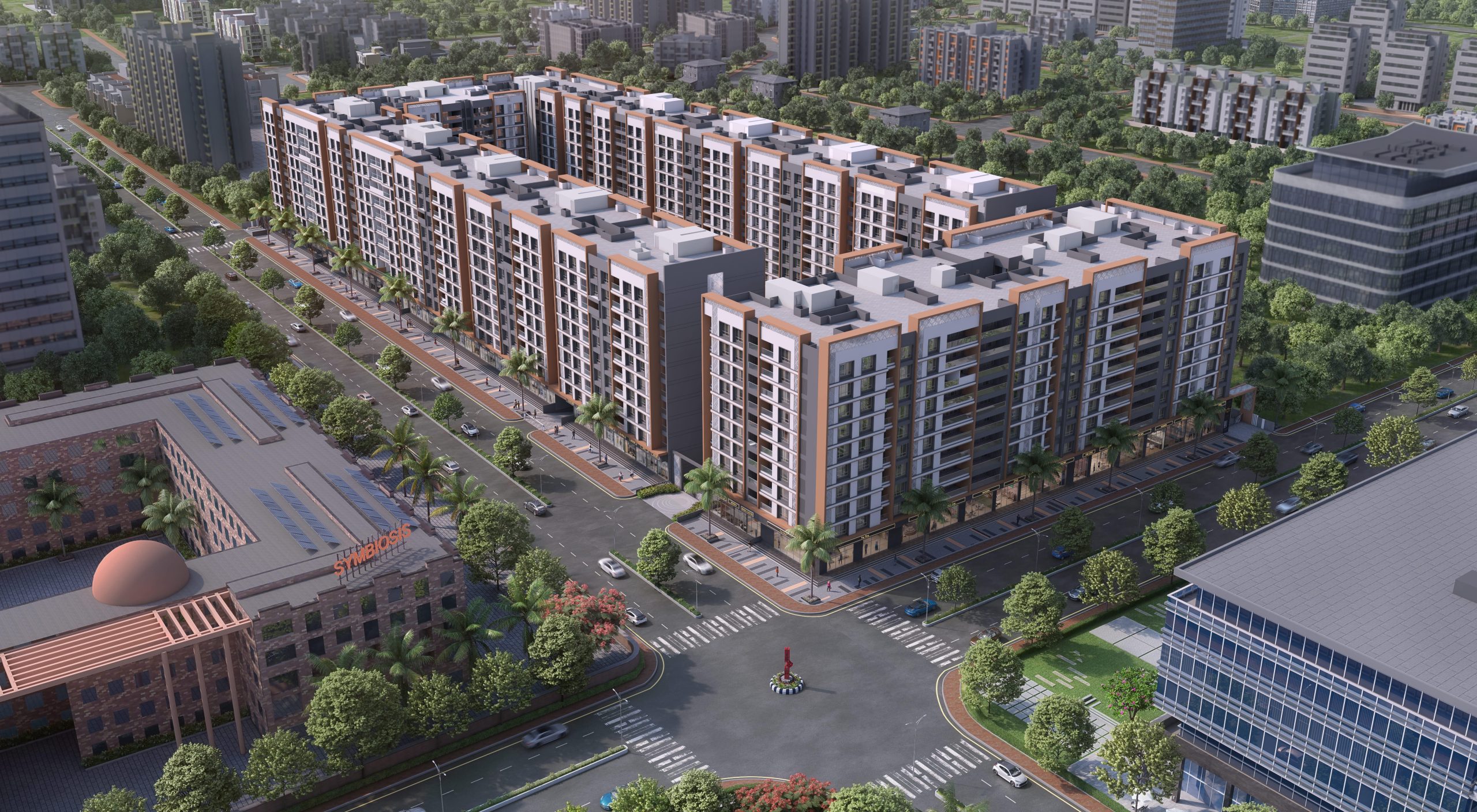 Available Premium 3 BHK Apartment for Rent | Shubh Nirvana, Viman Nagar, Pune | Near Pune Airport
