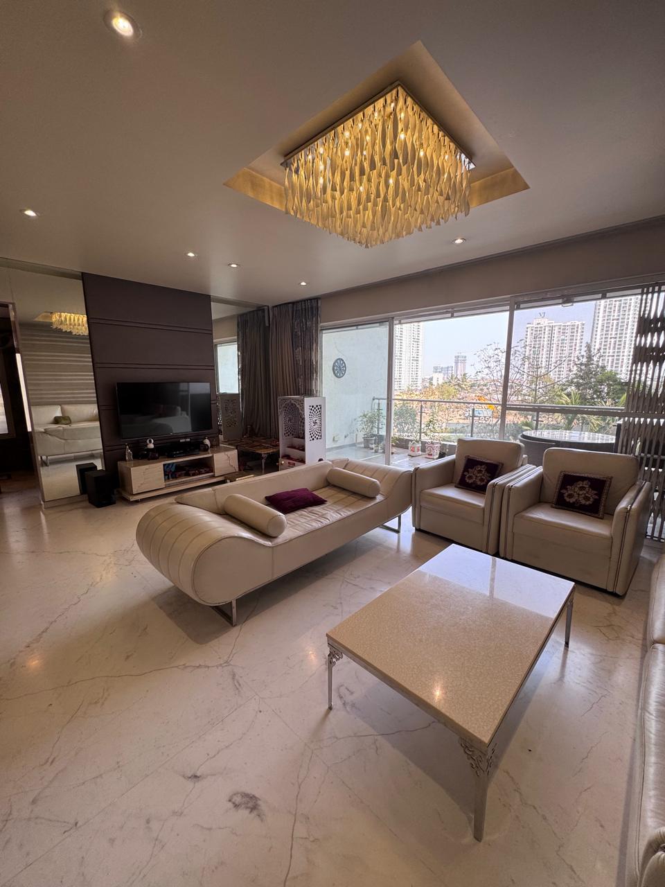 Ultra-Premium Furnished 3.5 BHK + Servant Room for Rent | Ying Yang, Kharadi, Pune